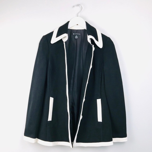 INC International Concepts Jubilant Piping Coat - Picture 4 of 7